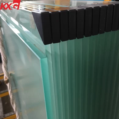 Factory price 8mm Acid Etched frosted safety tempered glass, China frosted safety tempered glass factory