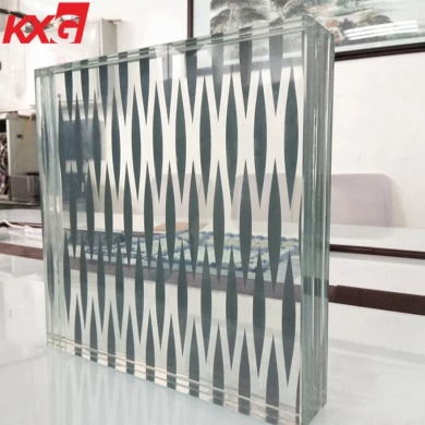 Factory safety triple tempered laminated glass 6+6+6mm,8+8+8mm,10+10+10mm,12+12+12mm