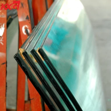 Building glass factory 8mm-12A-8mm curved tempered safety insulated glass unit