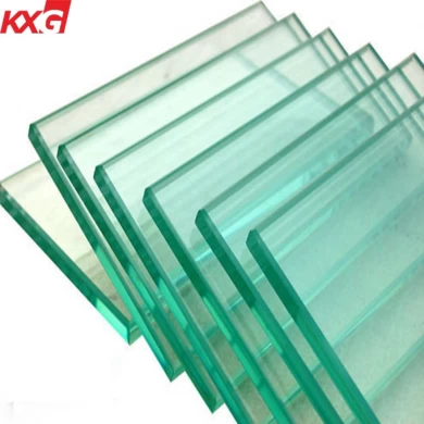 Vidrio empapado en calor templado templado transparente de buena calidad de 12 mm, fábrica de vidrio empapado en calor profesional de China