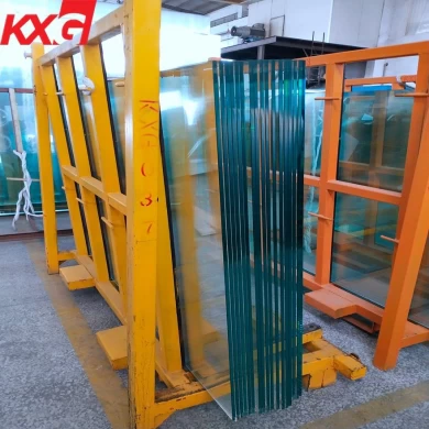Good quality 12mm clear toughened tempered heat soaked glass,  China professional heat soaked glass factory
