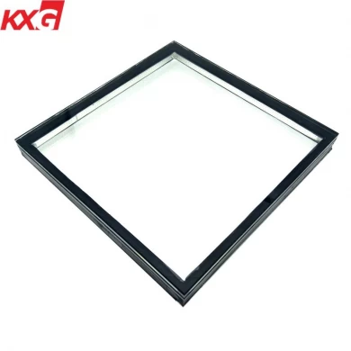 KXG 6mm-12A-6mm vidrio templado de doble acristalamiento, unidades de vidrio aislante templado de seguridad
