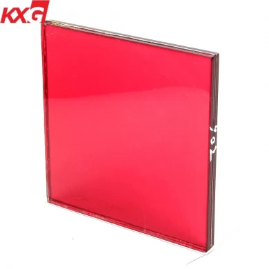 KXG نوعية جيدة اللون PVB خفف من الزجاج سلامة مغلفة