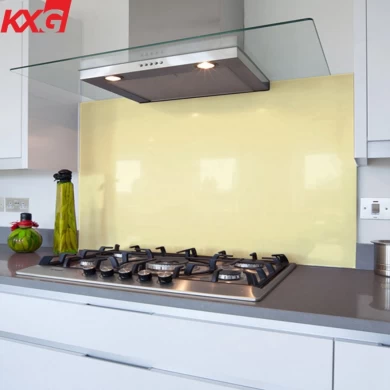 Kitchen color painting tempered glass factory,splash back lacquered safety toughened glass,silkscreen printing glass for kitchen