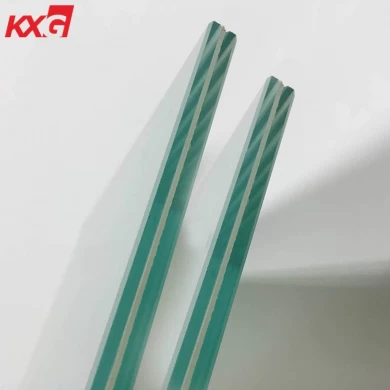 Ultra clear toughened glass balustrade fence staircase 11.52mm 13.52mm PVB SGP laminated glass
