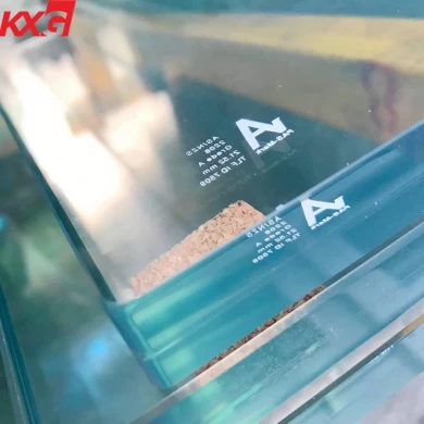 Irrompible 2.28 mm 3.04 mm SGP Fábrica de vidrio templado laminado en China, vidrio laminado endurecido con 0.89 mm, 1.52 mm, 2.28 capa intermedia mm SGP