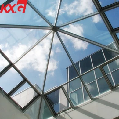 Wholesale glass factory price 12mm flat curved safety toughened glass awnings canopy