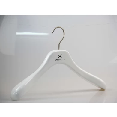 High end China hanger supplier white woman clothes hanger [WTN 059]