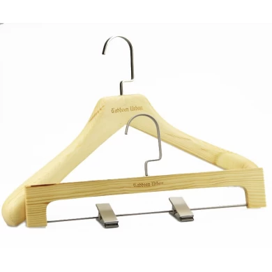 MSW-010 Wholesale wood hanger suit hanger