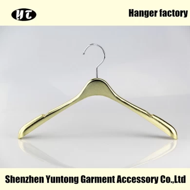 MTE-001 custom electroplated hanger shiny electric hanger supplier