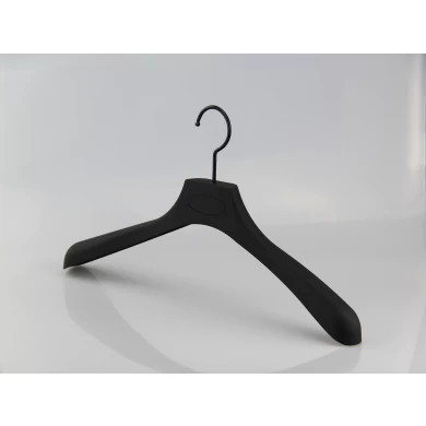MTR-001 plastic men coat hanger rubber coated clothes hanger