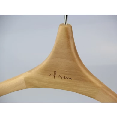 WSW-013 Design natural wooden hanger for woman clothes