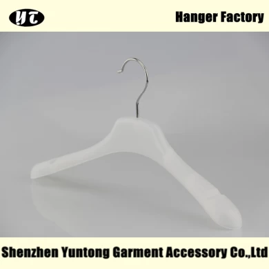 WTP-005 high quality plastic hanger for lady cheap plastic hanger with notches for non slip