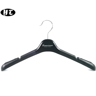 Wholesales China hanger supplier common plastic shirt and coat clothes  hanger [PTW 23]