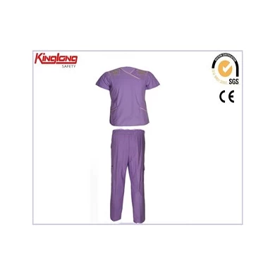 100% bawełna Hospital Medical Scrubs, Uniforms Nurse Dress Oem design pielęgniarka