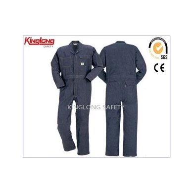 Ρούχα εργασίας 100% βαμβακερά τζιν, ανδρικά ρούχα εργασίας Safety