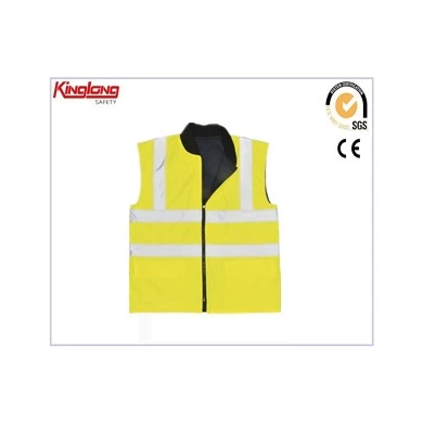 100% polyester yellow  fluorescent workwear the vast