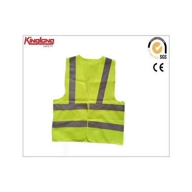 Nový styl fluorescenční žluté velkoobchodní unisex vesta