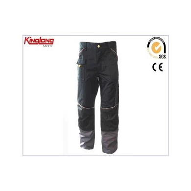 Czarne spodnie robocze, czarne spodnie robocze do pracy przemysłowej, czarne spodnie robocze do pracy przemysłowej wysokiej jakości