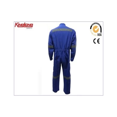 Roupa de trabalho de algodão de fábrica da China, macacão de trabalho de segurança para homens