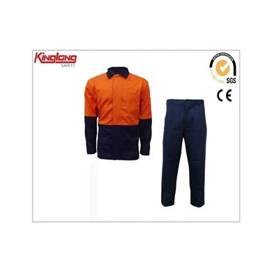 China Factory Reflective Coverall,Long Sleeves Work Uniform For Men