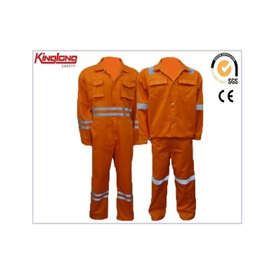 China Manufacture 100% Cotton Fire Retardant Coverall Fire Resisdant Pants and Shirt