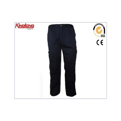 China Fabricage 100% katoenen broek met zes zakken, Cargo-werkbroek