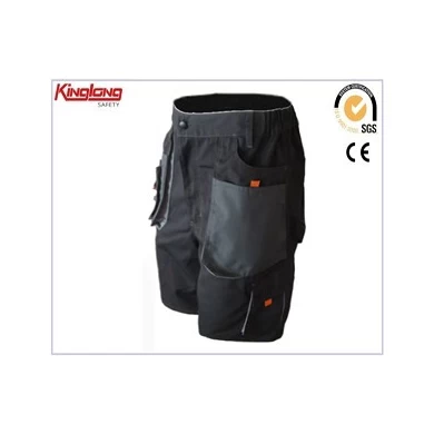 Pantalones cortos de trabajo de carga de polialgodón fabricados en China con multibolsillos