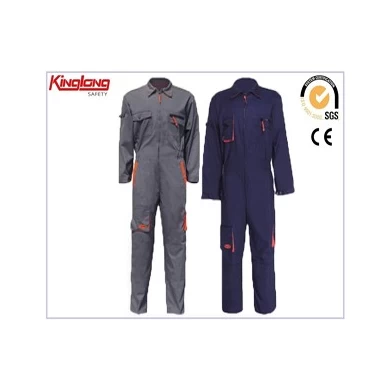Fato-macaco de polialgodão de fabricação chinesa, uniforme de trabalho de alta qualidade
