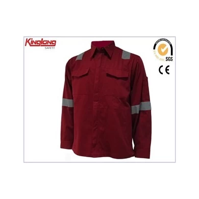 Čínský výrobce bavlněná reflexní pracovní bunda, vysoce viditelná pracovní bunda pro muže