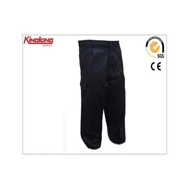 China Manufacturer Dark Blue Cargo Pants,100% Cotton Six Pocket Cargo Trousers