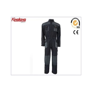 China Manufacturer Polycotton Canvas Coverall,Safety Coverall with Multipocket