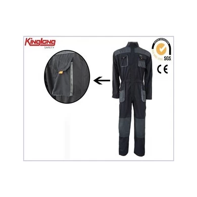 China Manufacturer Polycotton Canvas Coverall,Safety Coverall with Multipocket