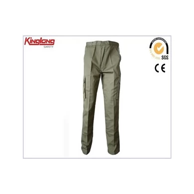 China Manufacturer Six Pocket Cargo Pants,100% Cotton Work Trousers