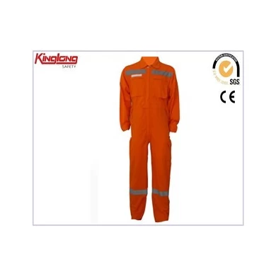 Werkkleding overall van Chinese fabrikant met reflector, reflecterende veiligheidsoverall voor heren