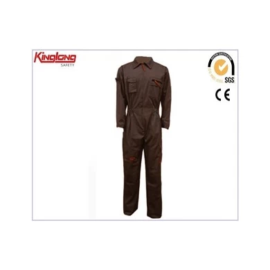 China Supplier 100% Cotton Coverall,Long Sleeves Workwear for Men