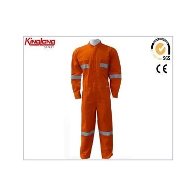 China Supplier 100% Cotton Coverall With Price,Flame Retardant Coverall with Reflector