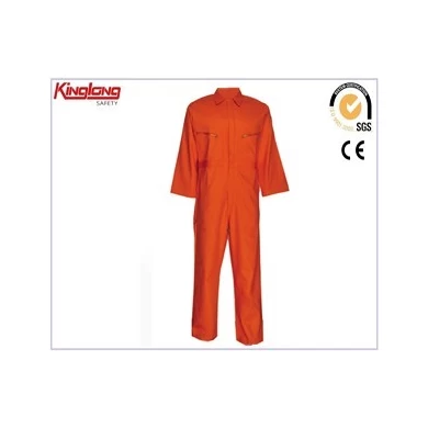 Soláthraí tSín 100% Cotton Fireproof Coverall, Long Sleeves FR Coverall