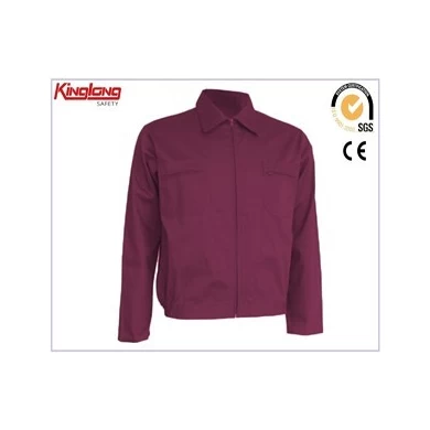 China Supplier 100% Cotton Work Jacket,Long Sleeves Jacket for Men