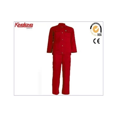 Calça e camisa de trabalho 100% algodão fornecedor da China, uniforme de trabalho masculino
