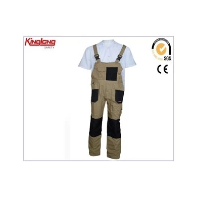 China Supplier Bib Pants Trousers,Work Pants with Multi-Pocket
