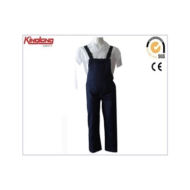 China Supplier Blue Bib Overalls,Elastic Waist Bib Pants for Men