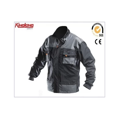 Giacca da lavoro in tela fornitore cinese, giacca impermeabile per uomo all'ingrosso