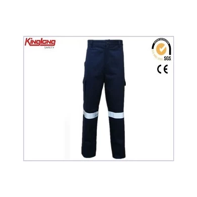 Pantaloni cargo fornitore della Cina, pantaloni da lavoro in cotone riflettente di sicurezza