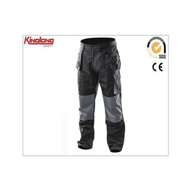 China Supplier Cargo Pants with Knee Pad,Multipocket Work Trousers