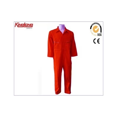 China Supplier  Cotton Fireproof Coverall,Long Sleeves Workwear Coverall