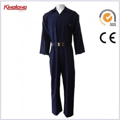 China Supplier katoen polyester overall, lange mouwen Overall pak voor mannen