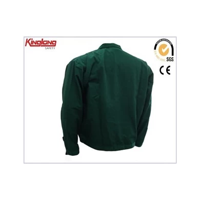 Seaicéad Oibre Cadáis Soláthraí tSín, Jacket Muinchille Fada Glas d'Fhir