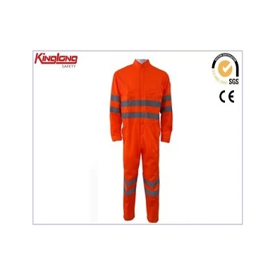 China Supplier High Vsibility Workwear Coverall,Safety Reflective Coverall for Men