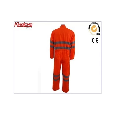 China Supplier High Vsibility Workwear Coverall,Safety Reflective Coverall for Men